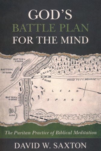 Cover of God's Battle Plan for the Mind: The Puritan Practice of Biblical Meditation