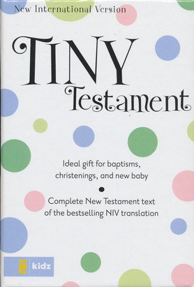 Cover of NIV Tiny Testament Bible, Blue