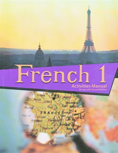 Cover of BJU Press French 1 Student Activities Manual, Second Edition