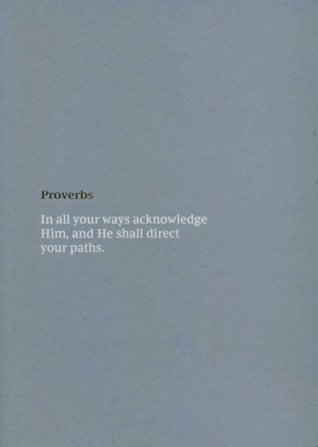 Cover of NKJV Bible Journal, Proverbs