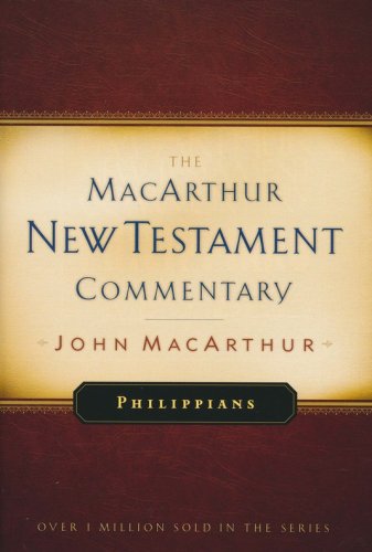 Cover of Philippians: The MacArthur New Testament Commentary
