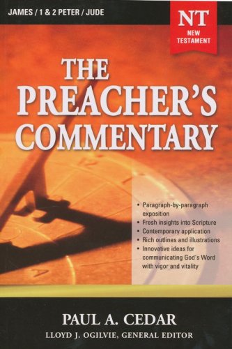 Cover of The Preacher's Commentary Vol 34: James/1,2 Peter/Jude