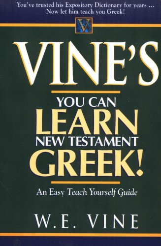 Cover of Vine's Learn New Testament Greek