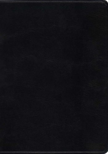 Cover of NASB Giant Print Reference Bible, Imitation leather, Black