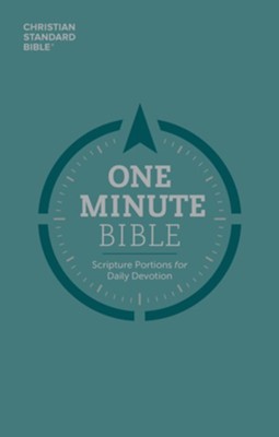 Cover of CSB One Minute Bible: Scripture Portions for Daily Devotion - eBook