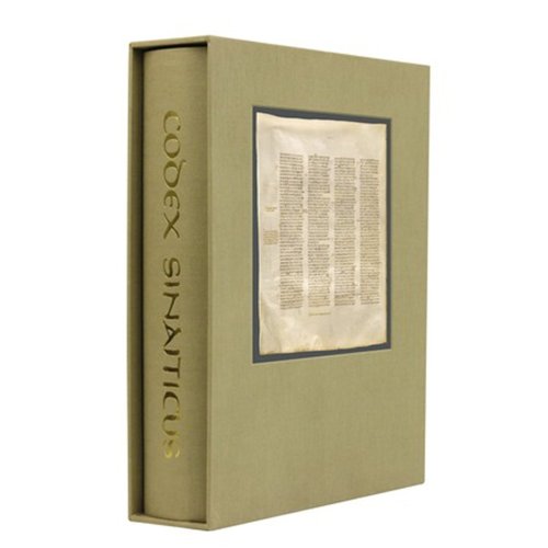 Cover of Codex Sinaiticus, Facsimile Edition