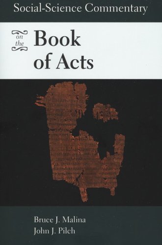 Cover of Social-Science Commentary on the Book of Acts