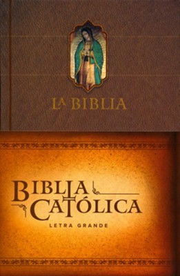Cover of La Biblia Catolica, edicion letra grade, tapa dura (Large Print Catholic Bible) - Imperfectly Imprinted Bibles