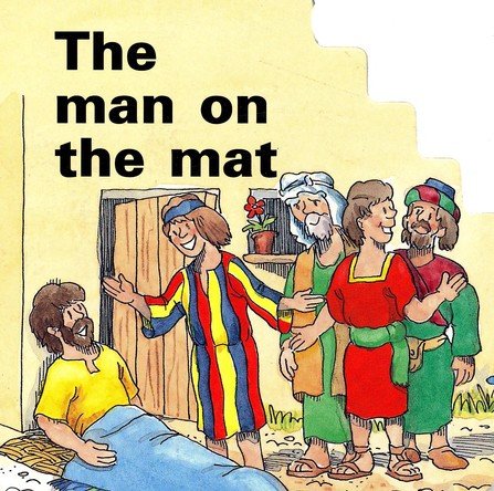 Cover of Man on the Mat, Board Book