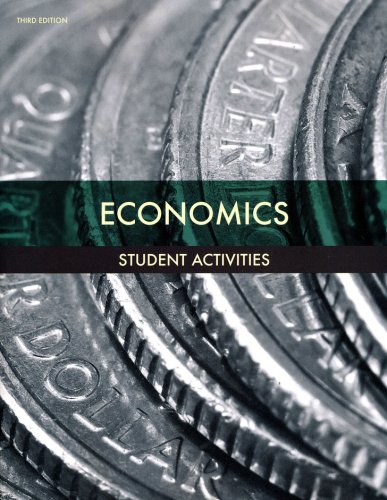 Cover of BJU Press Economics Grade 12 Student Activities Manual, 3rd Edition