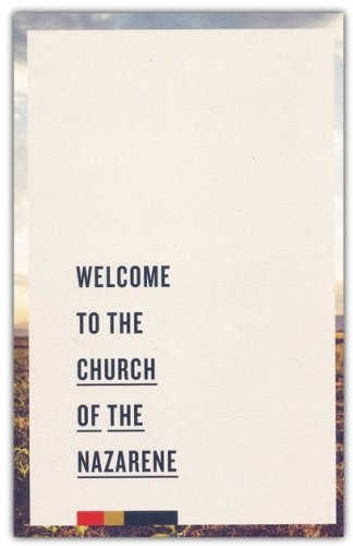 Cover of Welcome to the Church of the Nazarene