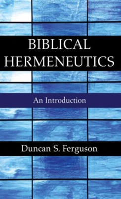 Cover of Biblical Hermeneutics