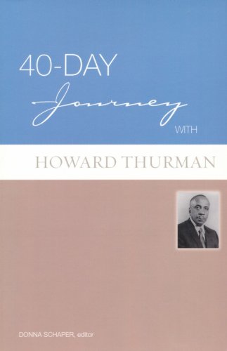 Cover of 40-Day Journey with Howard Thurman