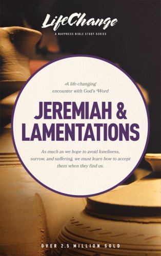 Cover of Jeremiah & Lamentations, LifeChange Bible Study