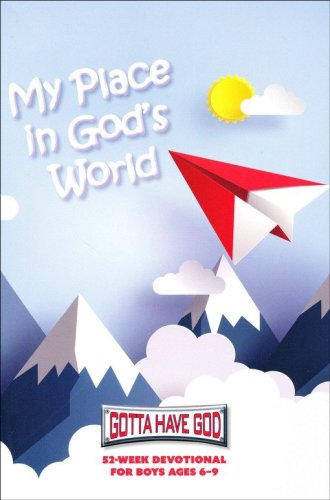 Cover of My Place in God's World: 52-Week Devotional for Boys, Ages 6-9