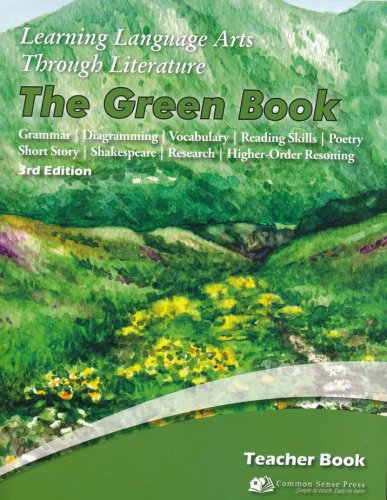 Cover of Learning Language Arts Through Literature, Grade 7, Teacher's Edition (Green; 3rd Edition)