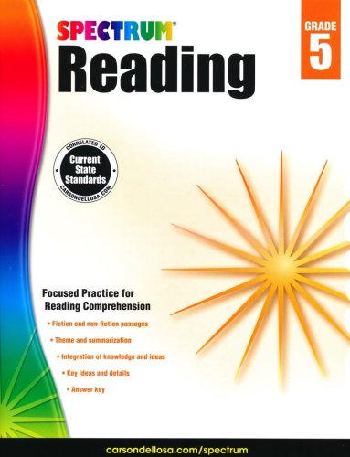 Cover of Spectrum Reading Grade 5 (2014 Update)