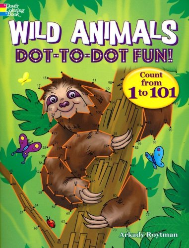 Cover of Wild Animals Dot-to-Dot Fun!