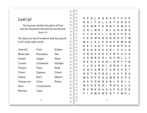 Cover of Word Searches, Puzzles & Fun Fact Challenges, Psalms