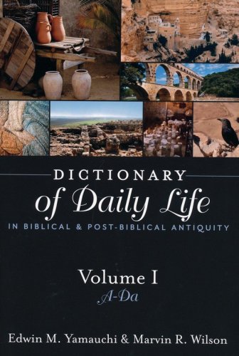 Cover of Dictionary of Daily Life in Biblical & Post-Biblical Antiquity - 4 volume boxed set
