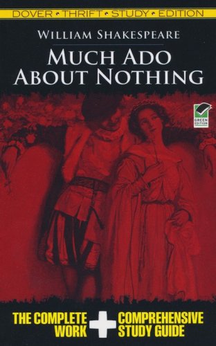 Cover of Much Ado About Nothing Thrift Study Edition