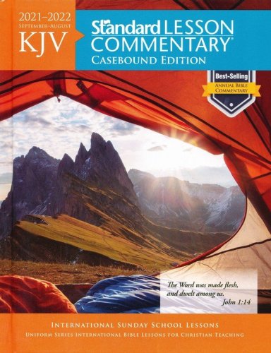 Cover of 2021-2022 KJV Standard Lesson Commentary, Hardcover