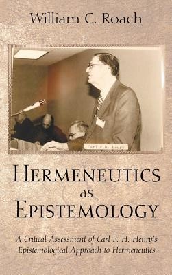 Cover of Hermeneutics as Epistemology