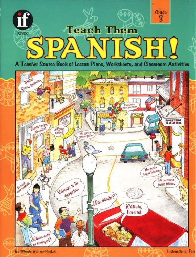 Cover of Teach Them Spanish, Grade 3