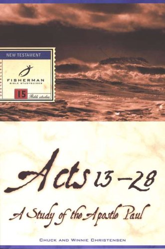 Cover of Acts 13-28: A Study of the Apostle Paul, Fisherman Bible Studies
