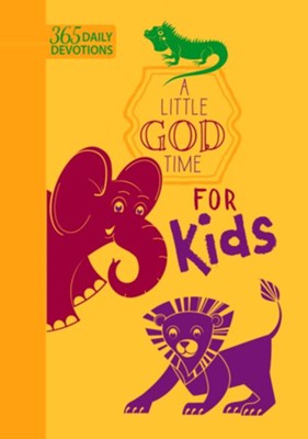 Cover of A Little God Time for Kids, imitation leather