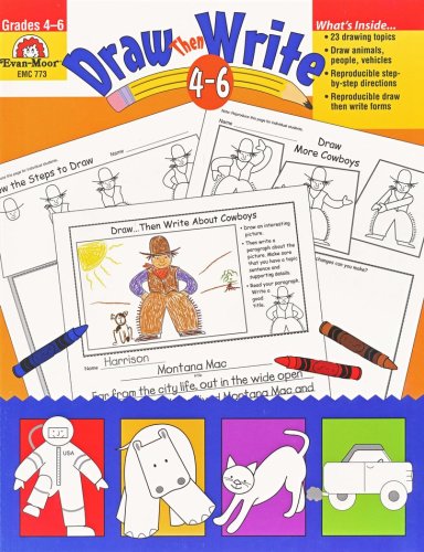 Cover of Draw...Then Write, Grades 4-6