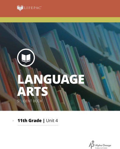 Cover of Lifepac Language Arts Grade 11 Unit 4: Why Study Reading?