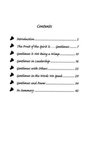 Cover of Gentleness: Nine Fruits of the Spirit Series