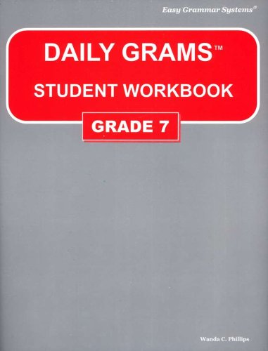 Cover of Daily Grams Grade 7 Workbook