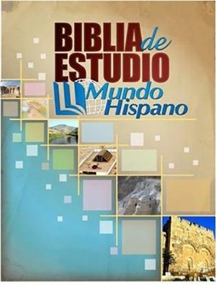Cover of Biblia de Estudio Mundo Hispano, Mundo Hispano Study Bible