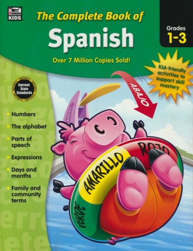 Cover of The Complete Book of Spanish, Grades 1-3
