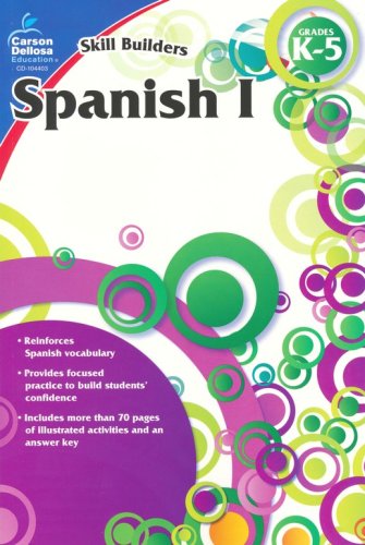 Cover of Skill Builders Spanish 1 Grades K-5