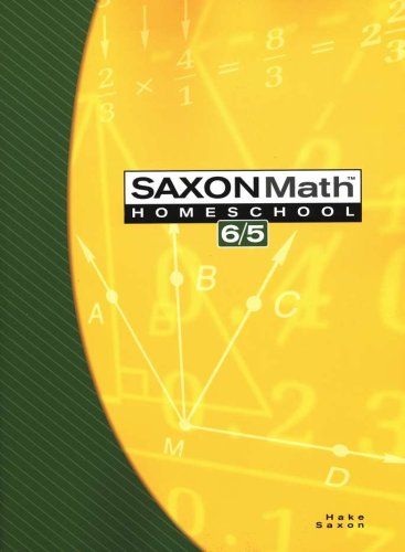 Cover of Saxon Math 6/5 Home Study Kit, 3rd Edition