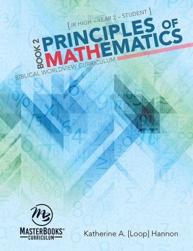Cover of Principles of Mathematics Book 2 Pack, 7th-8th Grade, 2 Volumes