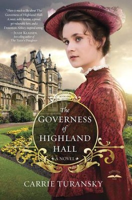 Cover of The Governess of Highland Hall, Edwardian Brides Series #1 -eBook