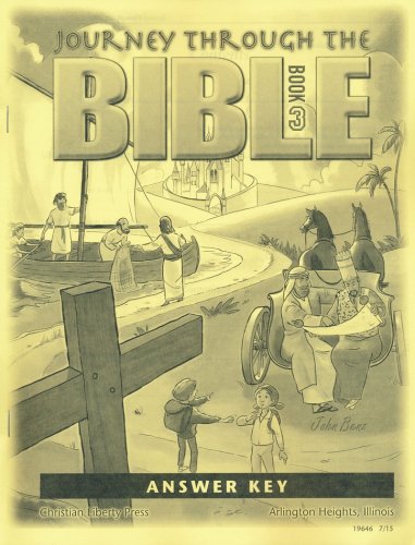 Cover of Journey Through the Bible Book 3 Answer Key