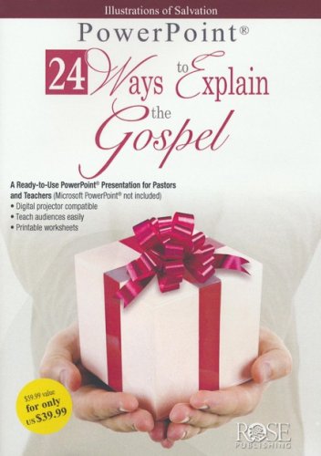 Cover of 24 Ways to Explain the Gospel - PowerPoint CD-ROM