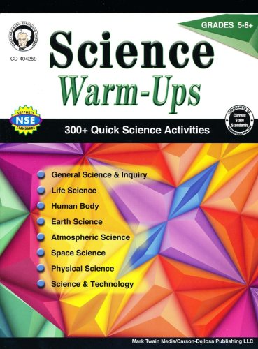 Cover of Science Warm-Ups, Grades 5-8+