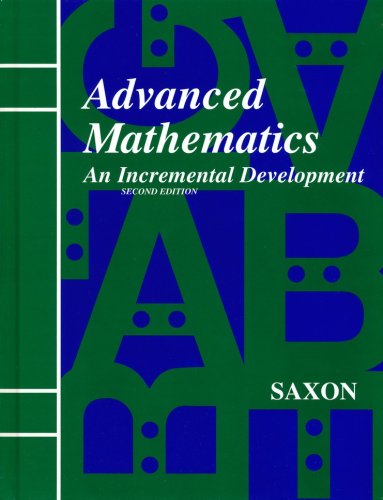 Cover of Saxon Advanced Math Homeschool Kit with Solutions Manual, 2nd Ed.