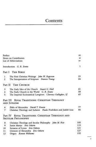 Cover of The First Christian Theologians: An Introduction to Theology in the Early Church