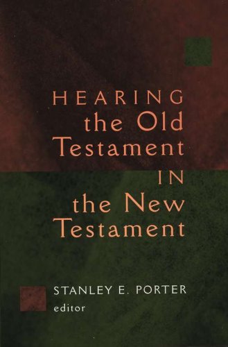 Cover of Hearing the Old Testament in the New Testament
