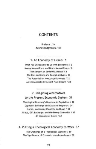 Cover of The Economy of Grace