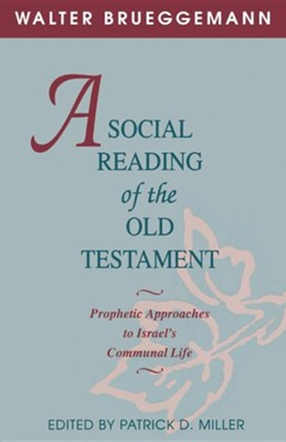 Cover of A Social Reading of the Old Testament: Prophetic Approaches to Israel's Communal Life
