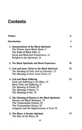 Cover of The Spirituals & the Blues
