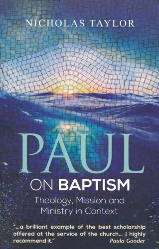 Cover of Paul on Baptism: Theology, Ministry and Mission in Context
